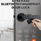 NAIERDI Smart Door Lock 5-1 Keyless Bluetooth Fingerprint Door Lock with Card Tuya APP Security Digital Door Lock with Handle