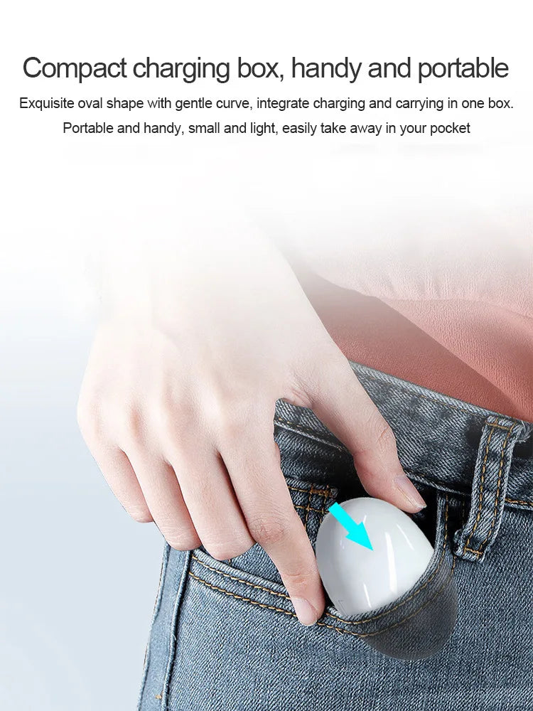 Magnetic Noise Cancellation Audiphone Invisible Wireless Loudspeaker Sound Amplifier Touch Control Earbuds For Hard of Listening