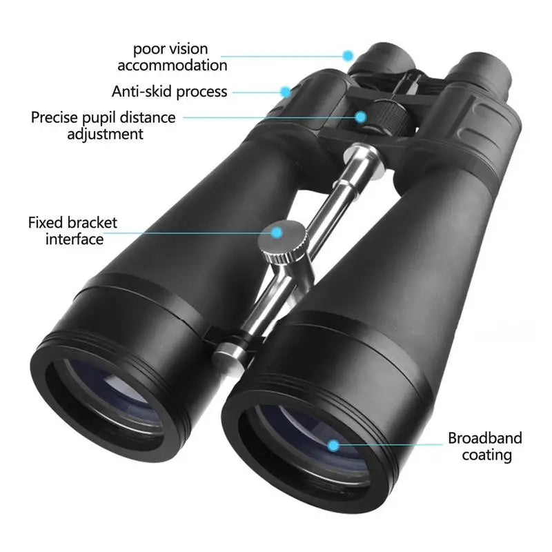 Telescopes Binoculars 30-260x160 High Magnification Multi-Coated Binoculars 86mm HD Ultra-High Hunting Binoculars