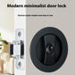 Slider door lock; square sliding door lock for home bedroom and bathroom with double hooks