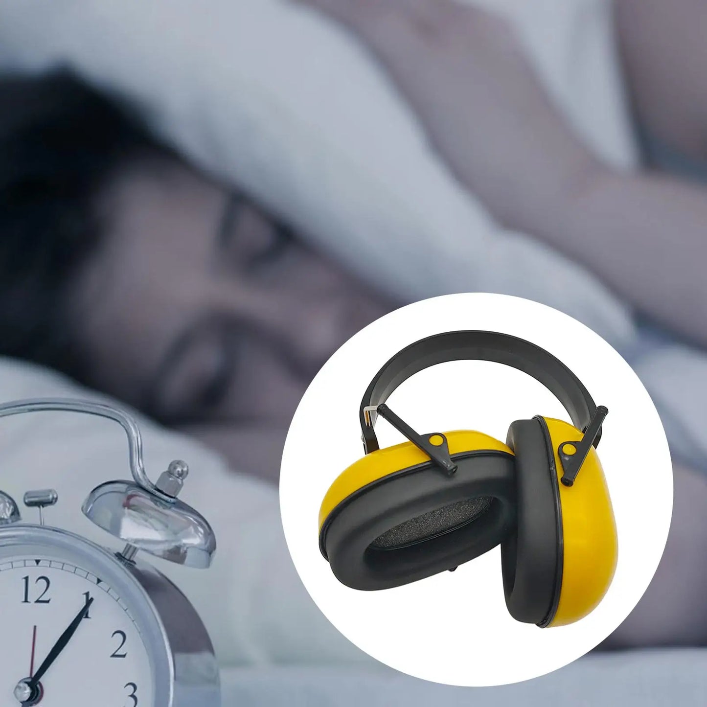 Ear Muffs Hearing Protection Noise Reduction Headband Ear Defenders for Airports Sports Events Loud Wedding