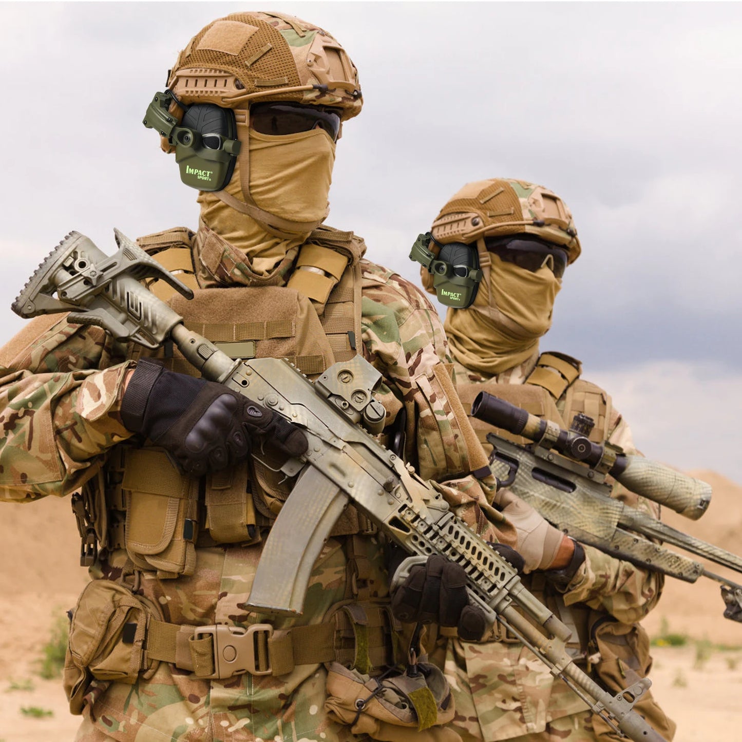 Tactical anti-noise Earmuff for Hunting shooting headphones Honeywell Noise reduction Electronic Hearing Protective Headphones