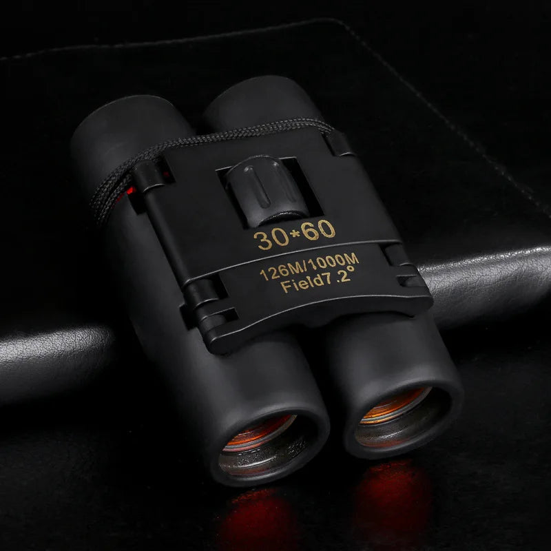 Small Binoculars Outdoor Travelling and Hunting Opera Glasses Compact Waterproof Outside Tourism Tool 30x60
