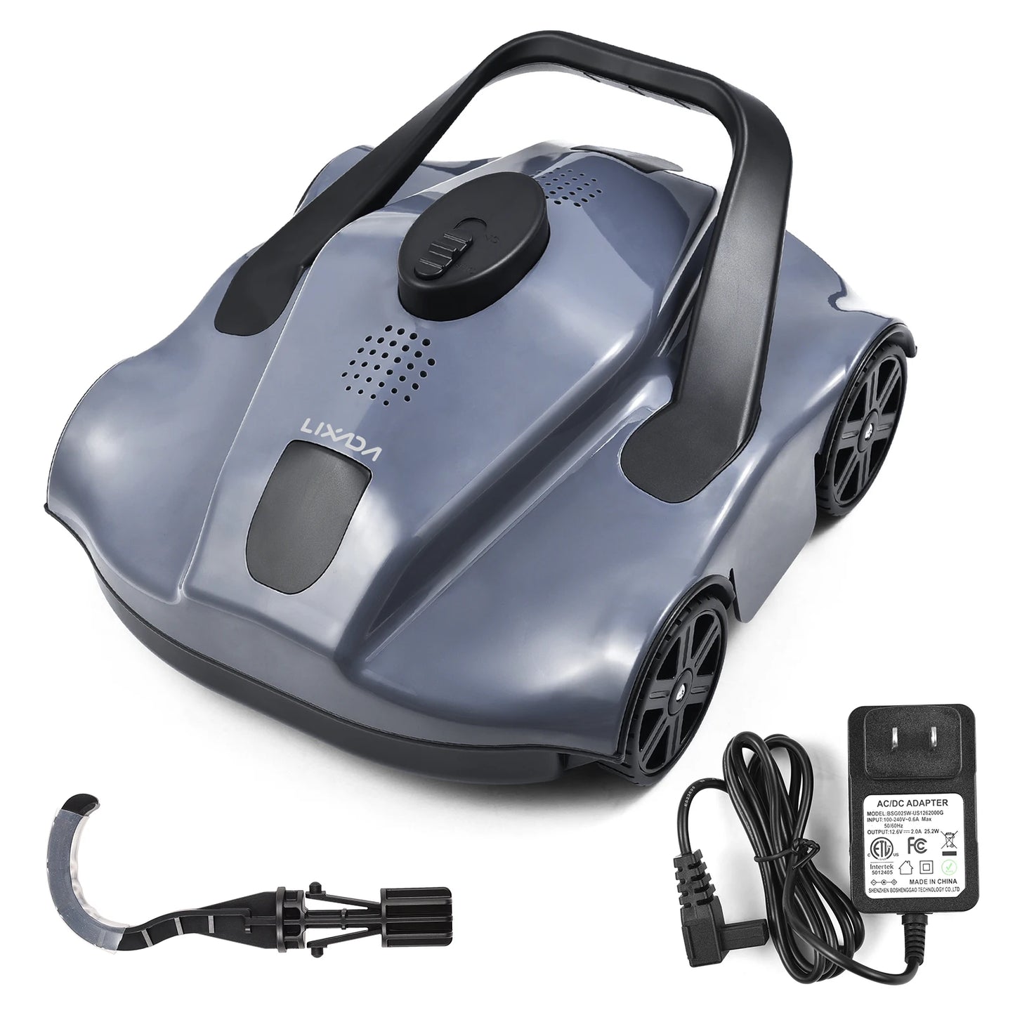 Automatic Robotic Pool Cleaner Cordless Robotic Pool Vacuum for In Ground Flat Pools Cordless Robotic Pool Cleaner