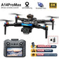 Drone A14ProMax GPS 4KHD Camera LCD Touch Screen  Remote Control Quadcopter 360 °     Obstacle Avoidance Brushless RC Drone Toys