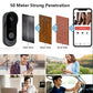 Smart Home DoorBell Night Vision Monitors HD Video Camera WIFI Doorbell Security Waterproof Wireless bell door Intercom for home