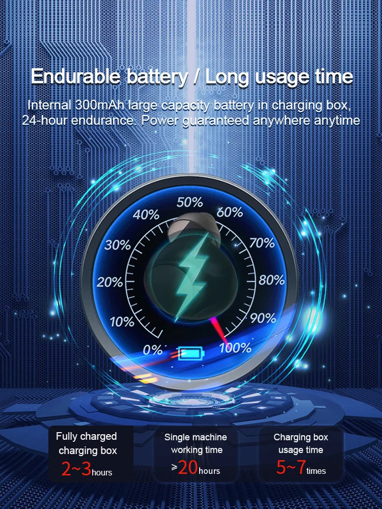 Magnetic Noise Cancellation Audiphone Invisible Wireless Loudspeaker Sound Amplifier Touch Control Earbuds For Hard of Listening