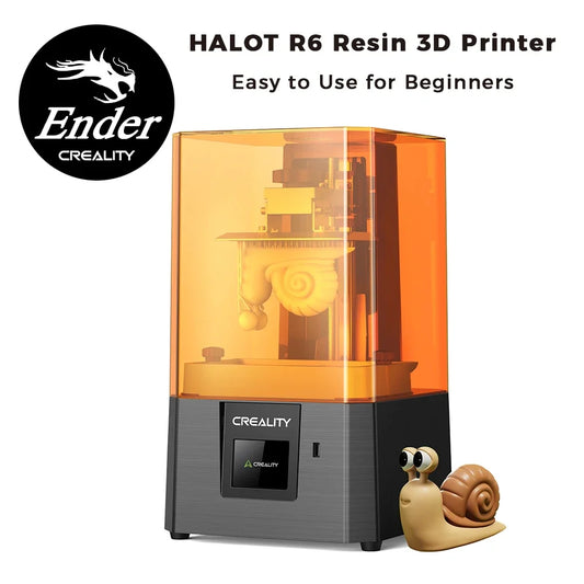 Creality HALOT R6 2K Resin 3D Printer Compact & Easy for Newbies 60mm/h Printing Speed 130*82*160mm Build Volume LCD Printer