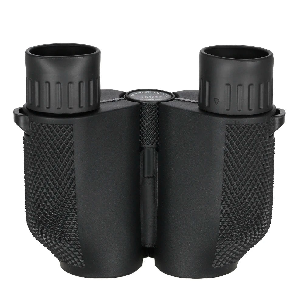 Professional Binoculars 10x25 BAK4 Prism High Powered Binocular Portable Hunting Telescope Pocket Scope for Sports Living