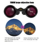 BORWOLF Large Objective lens 25-75X70 Binoculars  FMC Optical  High Power Hunting Birdwatching Telescope Light night vision