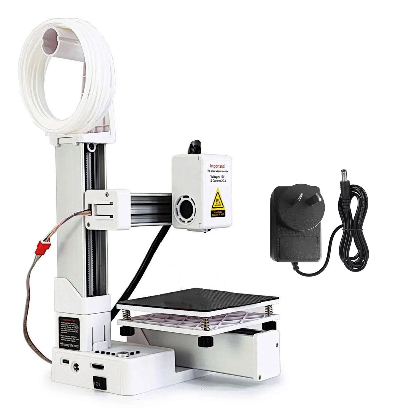 High Accuracy Fast Heating Small 3D Printer for Education ABS All Metal Nozzle Beginner Friendly Compact 3D Printing Machine