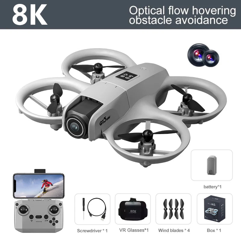 Xiaomi Original GT3 Drone 8K 5G GPS Professional HD Aerial Photography Remote Control Aircraft HD Dual Camera Quadcopter Toy UAV