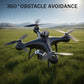 2025 New KY102 Drones With Screen 8K Dual Camera Brushless Optical Flow Localization Intelligent 360°Obstacle Avoidance RC Toys
