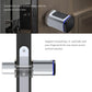 IAooGee L31 smart door lock with IC card/key/fingerprint/application, easy to install, suitable for office and apartment use