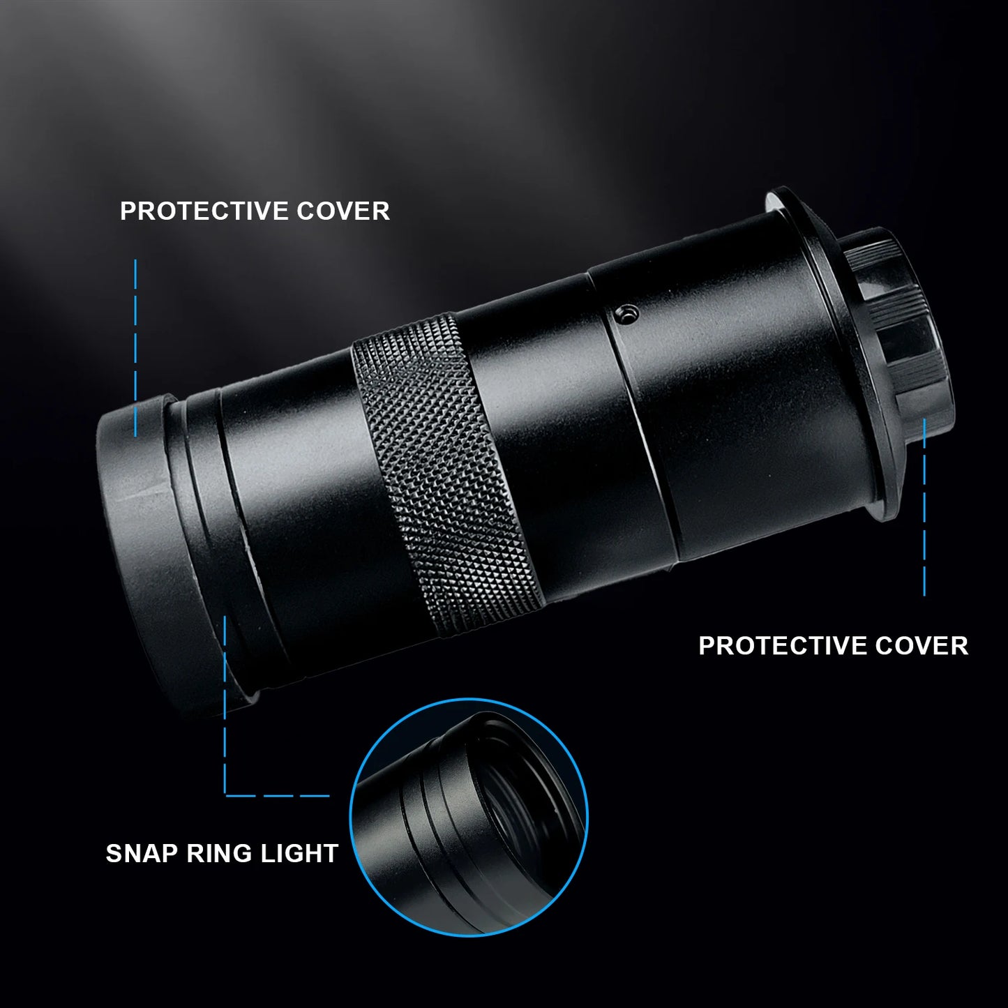 4K ULTRA Electronic Digital  Microscope  48MP USB HDMI Soldering Camera 130X 150X 180X C-Mount Zoom Lens For PCB Repair Tools