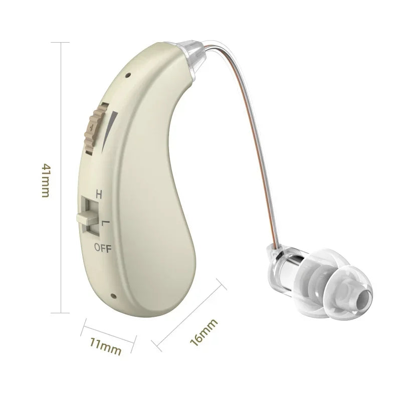 Hearing aid headphones for the elderly improve hearing, protect hearing loss and tinnitus, and are single-ear hearing AIDS