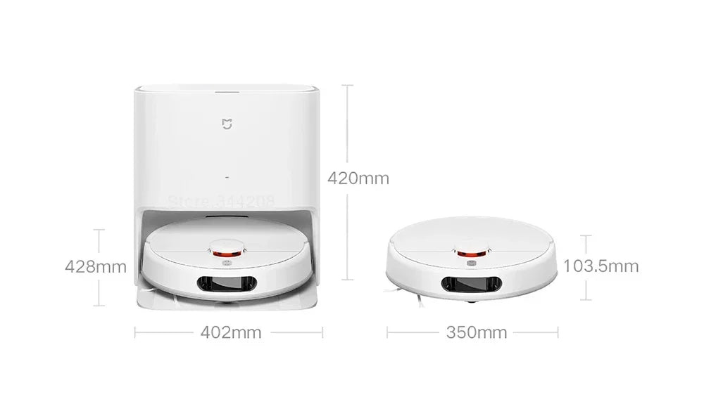 2025 Xiaomi Self Robot Vacuum Cleaners Mop 2 Smart Home Sweeping High Speed Rotary Scrubbing 5000PA Cyclone Suction LDS Laser