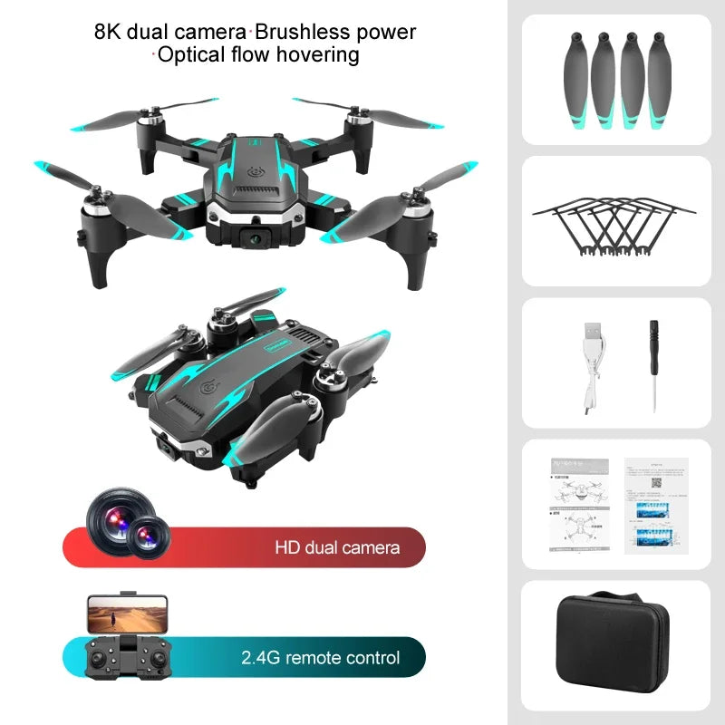 Drone G6 Pro 5G GPS Brushless Motor Professional 8K HD Aerial Photography Obstacle Avoidance UAV Four-Rotor Helicopter Toys