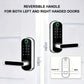 Smart Fingerprint Door Lock App Remote Control Keyless WIFI Digital Touchscreen Lock IP67 NFC Waterproof with 2 IC Cards