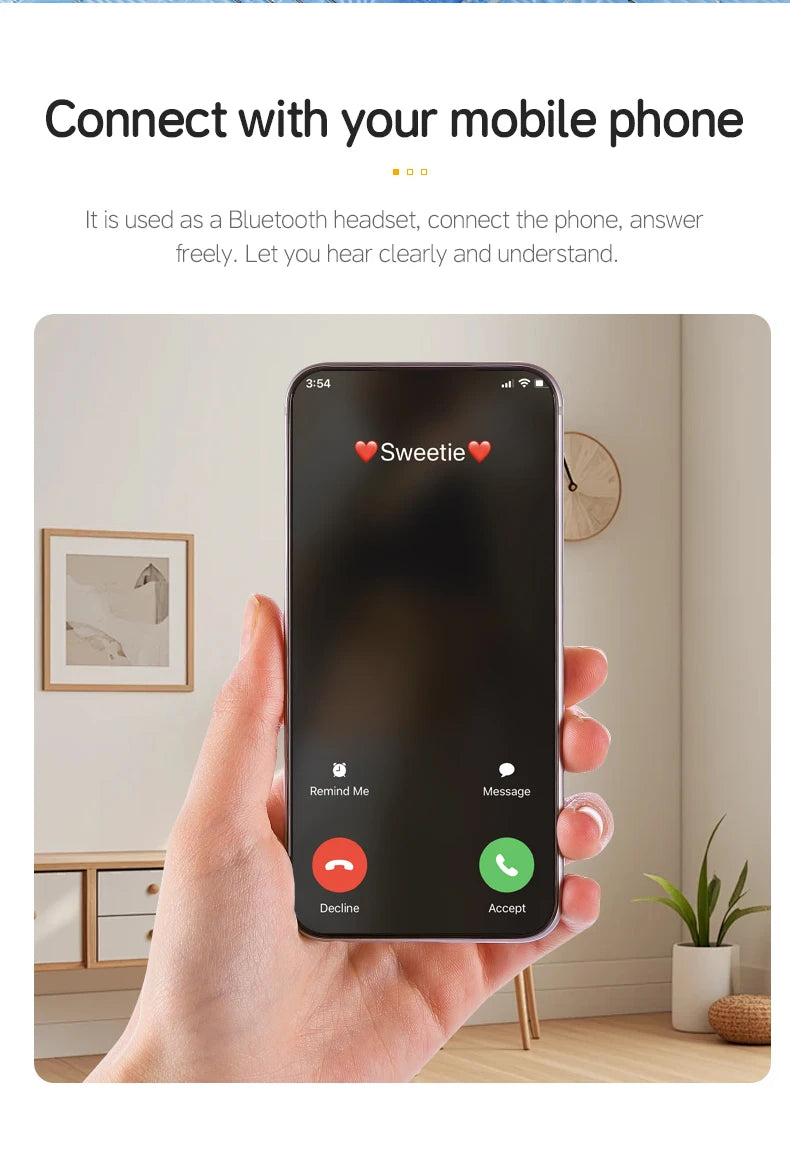 digital earphones wireless home elderly hearing aid headset loud universal rechargeable hearing amplifier bluetooth earphone