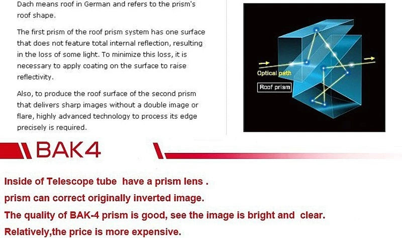 Professional Binoculars Baigish 8x30 10x40 10x50 12x4515x60 20x50 8-24x40 Powerful Military Telescope Long Range Monocular BAK4
