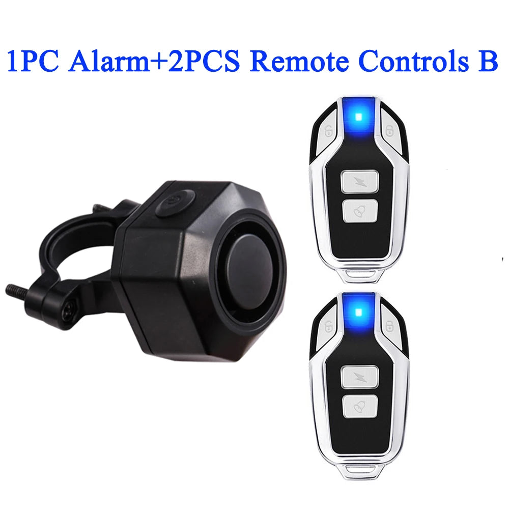 Elecpow Bicycle Alarm Wireless Waterproof Motorcycles Scooter Bike  Anti theft Alarm Security Protection Vibration Burglar Alarm