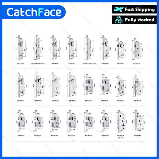 Mortise for Smart Door Lock for Wooden door/Aluminum door