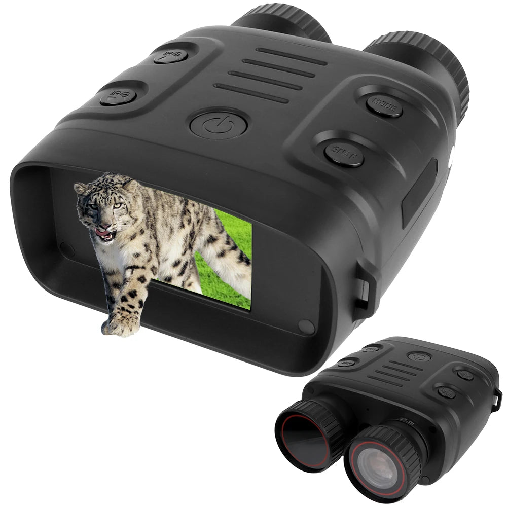 Binocular for Hunting Boating Day Night Use Photo Video Taking Digital Zoom 10X Binocular Infrared Night-Visions Device 1080P
