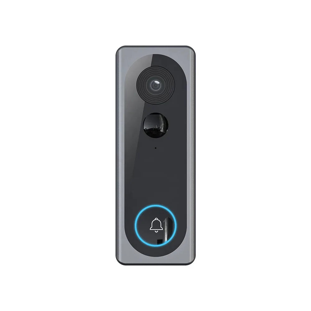 2MP 1080P Wireless WIFI Doorbell With Indoor  Chime 145Degree Wide Angle Video Door Phone Visual Door Peephole Viewer