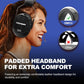 ZOHAN Hearing Protection Noise Reducing Earmuffs Soundproof Headphones Against Noise Safety Ear Muffs Adjustable 28dB NRR