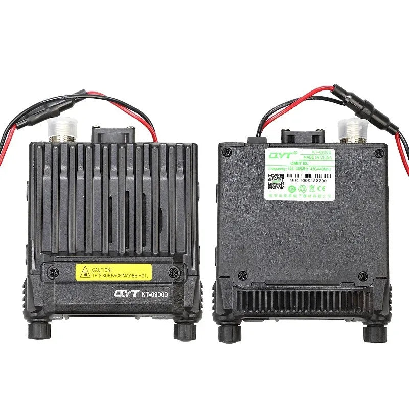 QYT KT-8900D 25-Watt Walkie Talkie Dual Band VHF/UHF 136-174/400-480MHz Quad Watch Car MINI Mobile Radio