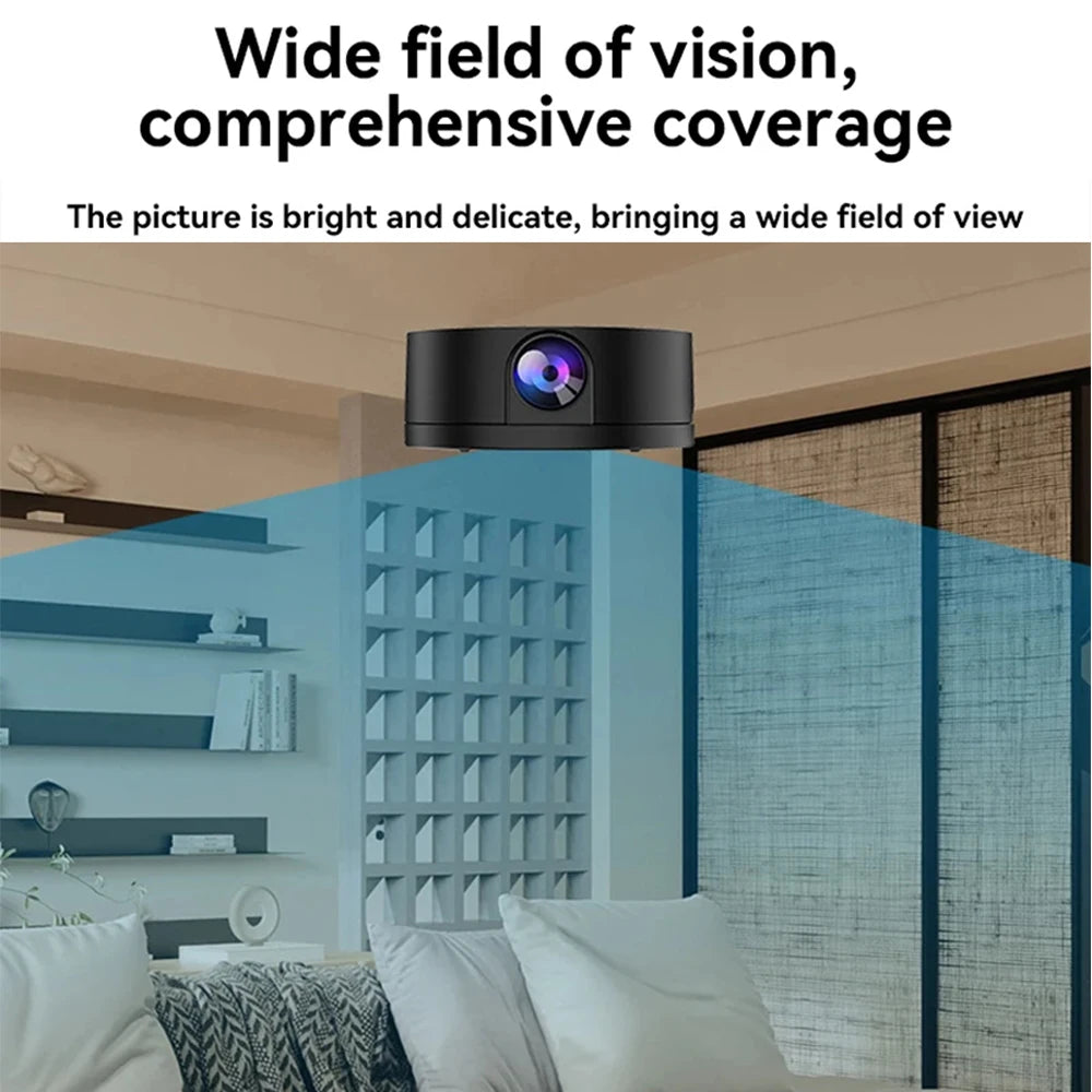 NEW Wireless Smart Surveillance Wifi Mini Camera Home Remote Monitoring High-definition Night Vision  HD Camera For Security