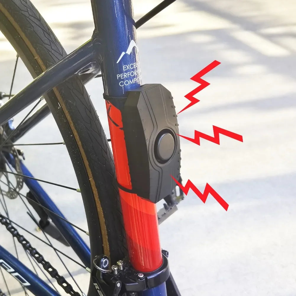 Wireless Anti-Theft Motorcycle Alarm Waterproof Bicycle Alarm Security Vibration Motion Sensor for Bike Electric Scooter