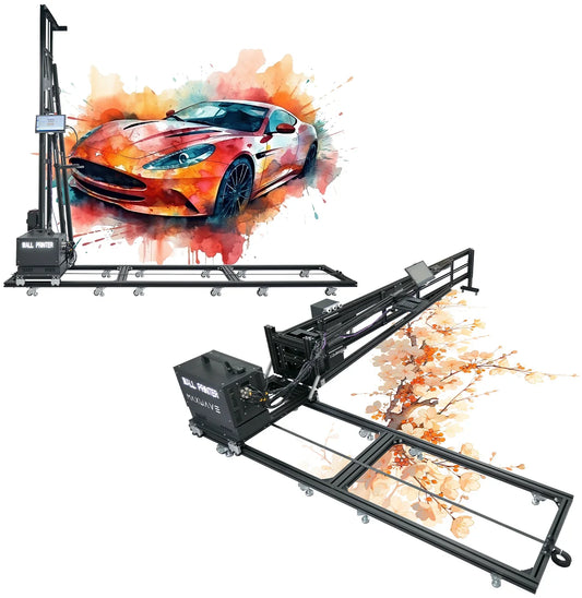 3d Vertical Wall Printer 2 in 1 Wall and Floor Machine Price UV Inkjet printing Glass Wood Ceramic Printing Painter Tools