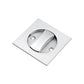 Slider door lock; square sliding door lock for home bedroom and bathroom with double hooks