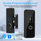 Outdoor Smart Fingerprint Door Lock: Waterproof, Bluetooth, Code, IC Card, Keyless Entry. Support TTLock WIFI Hub for glass door