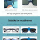Vision reaction Glasses for Myopia Person, Clip storbe Glasses, Head up Training, Vision reaction