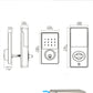 Tuya Smart Home WiFi Lock Keyless Entry Door Lock With Touchscreen Keypad APP Control Waterproof Grade IP54 Low Battery Alert
