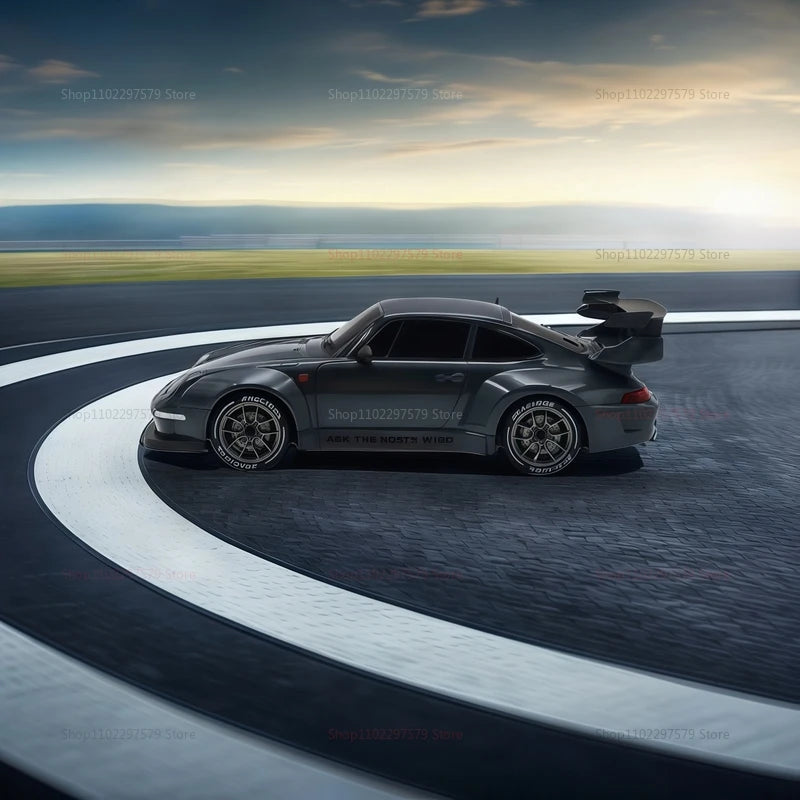 RC Drift Car 2.4GHz 1:24 Scale 20KM/H 4WD High Speed Remote Control Cars Vehicle with LED Lights Drifting Tires Racing Sport Toy