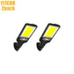 Solar Motion Sensor Lights Solar Powered LED Security Lights with 117 COB 3 Lighting Modes for Garden Fence Patio Garage