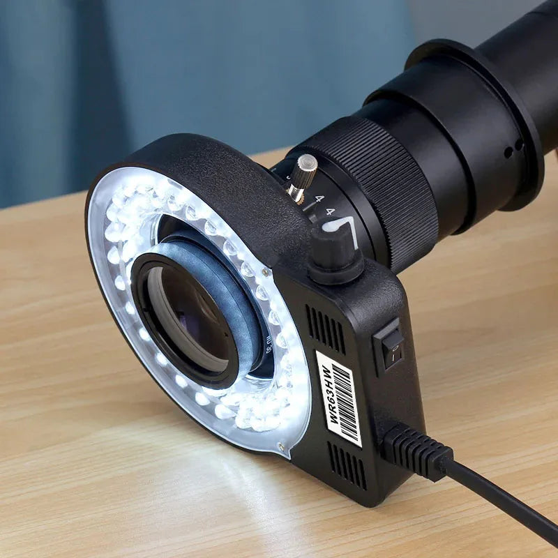 4K ULTRA Electronic Digital  Microscope  48MP USB HDMI Soldering Camera 130X 150X 180X C-Mount Zoom Lens For PCB Repair Tools