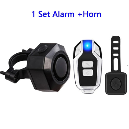 New Bicycle Alarm Wireless Waterproof Motorcycles Scooter Bike  Anti theft Alarm Security Protection Vibration Burglar Alarm