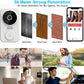 WiFi Video Doorbell Smart Home Door Bell Night Vision Wireless Visual Intercom Doorbell Two-Way Audio Visual Doorbell Monitoring