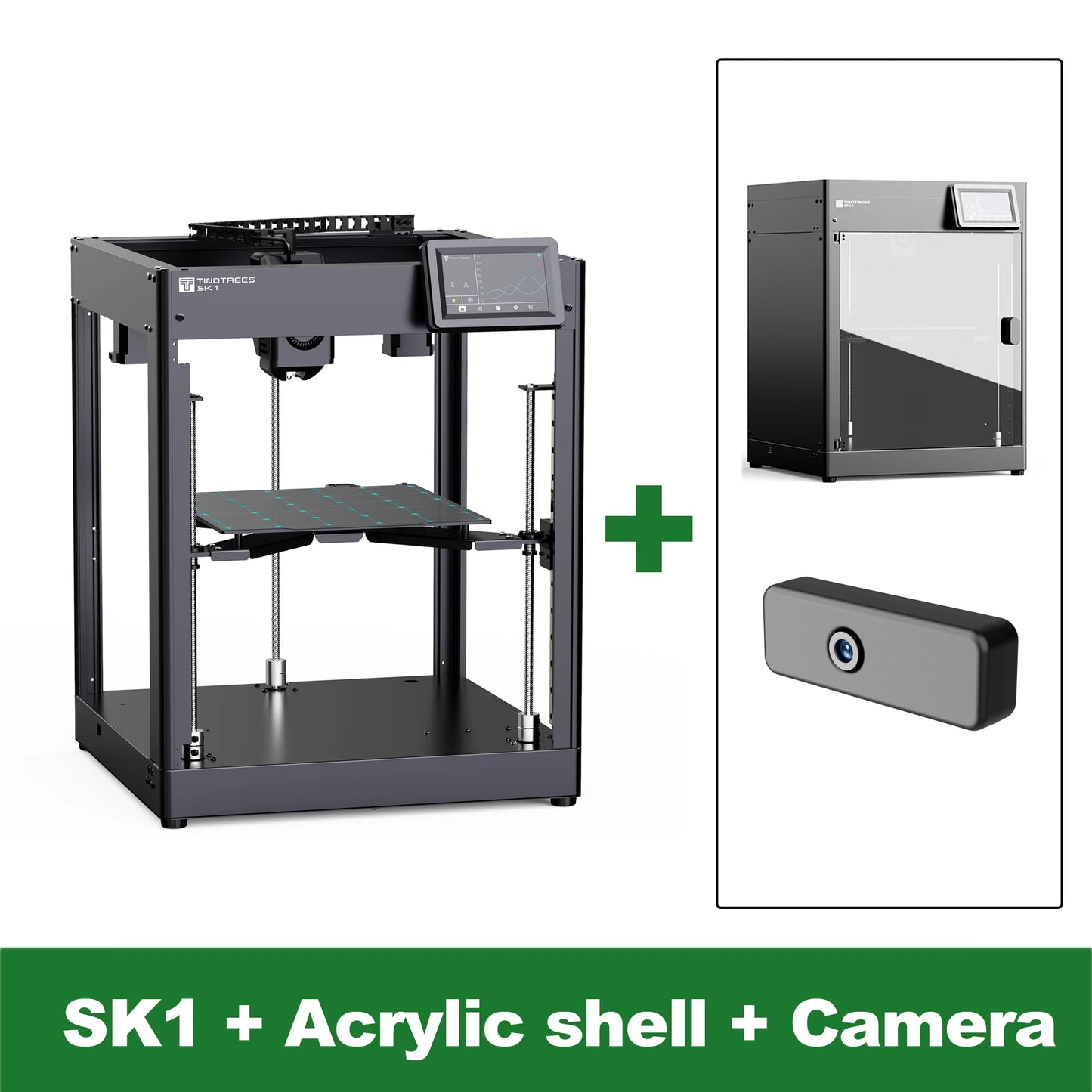 TWOTREES SK1 CoreXY 3D Printer 700mm/s Klipper Automatic Leveling Industrial 3D Printer Machine Metal 3D Impresora