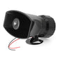 Auto Warning Siren Sound Signal Horn Backup Alarm Horns 7 Tone Super Loud Multipurpose Speaker Mic PA Emergency Amplifier Hooter