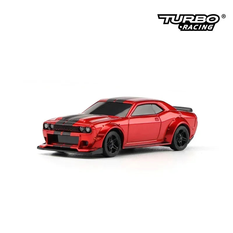 Turbo Racing 1:76 C75 On Road RC Car Radio Full Proportional Remote Control Toys RTR Kit For Kids and Adults