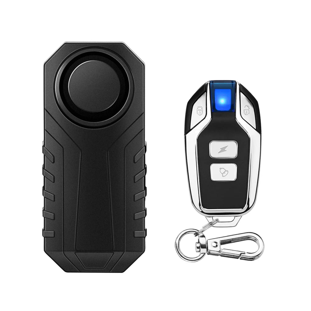 Gadpow Motorcycle Bike Wireless Remote Control Alarm Vibration Sensor 113dB Loud Waterproof Security Alarm