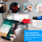 GSM WiFi Smart Alarm System, Wireless DIY Smart Home Security System With APP Control,Works with Alexa,for Houses,Apartments