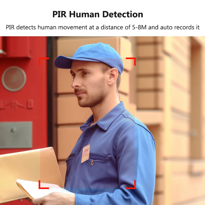 WIFI Video Doorbell HD Camera Night Vision Wireless Smart Home Security Door Bell Two Way Intercom Voice Change For Home