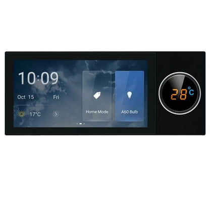 Smart home 6-inch central control screen Built-in zigbee gateway alexa speaker, smart central control screen Tuya
